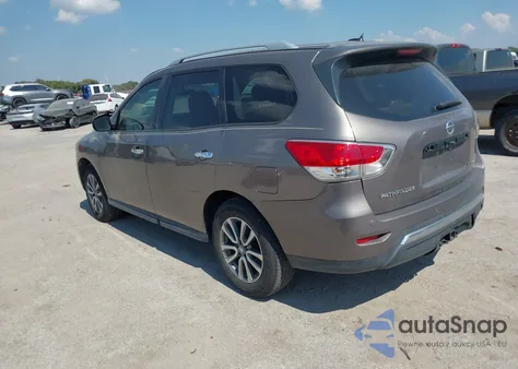 2014 Nissan Pathfinder Sv из США, поврежденный, VIN 5N1AR2MN2EC618515